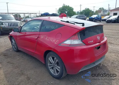 2011 Honda Cr-Z Ex from USA, damaged, VIN JHMZF1D61BS005241